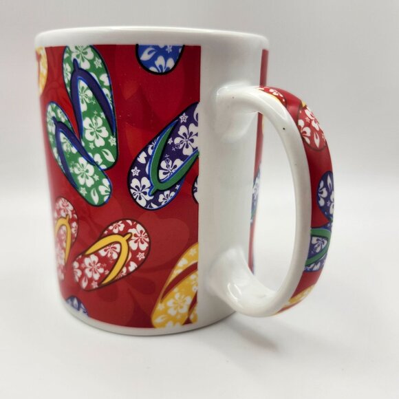 ABC Stores Hawaii Slippas Flip-Flops Ceramic Mug 12oz - Picture 7 of 9